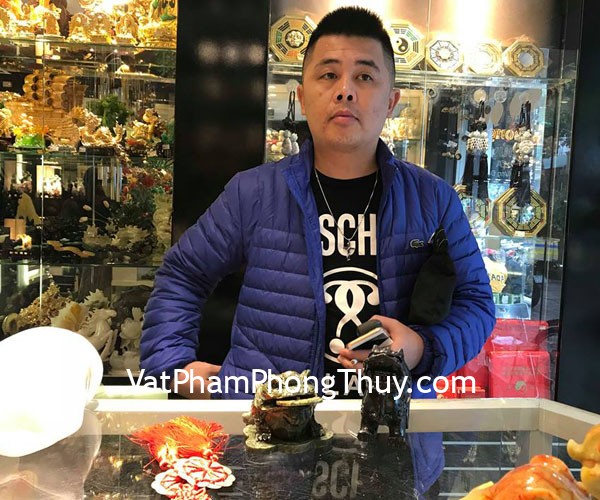 Anh Kiên- Khách hàng mua Tỳ hưu Bắc Kinh size trung , Thiềm Thừ lan ngọc, Mai hoa thập toàn